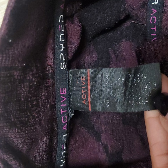 Spyder Active Camo 1/4 zip Pullover- L - Picture 8 of 8